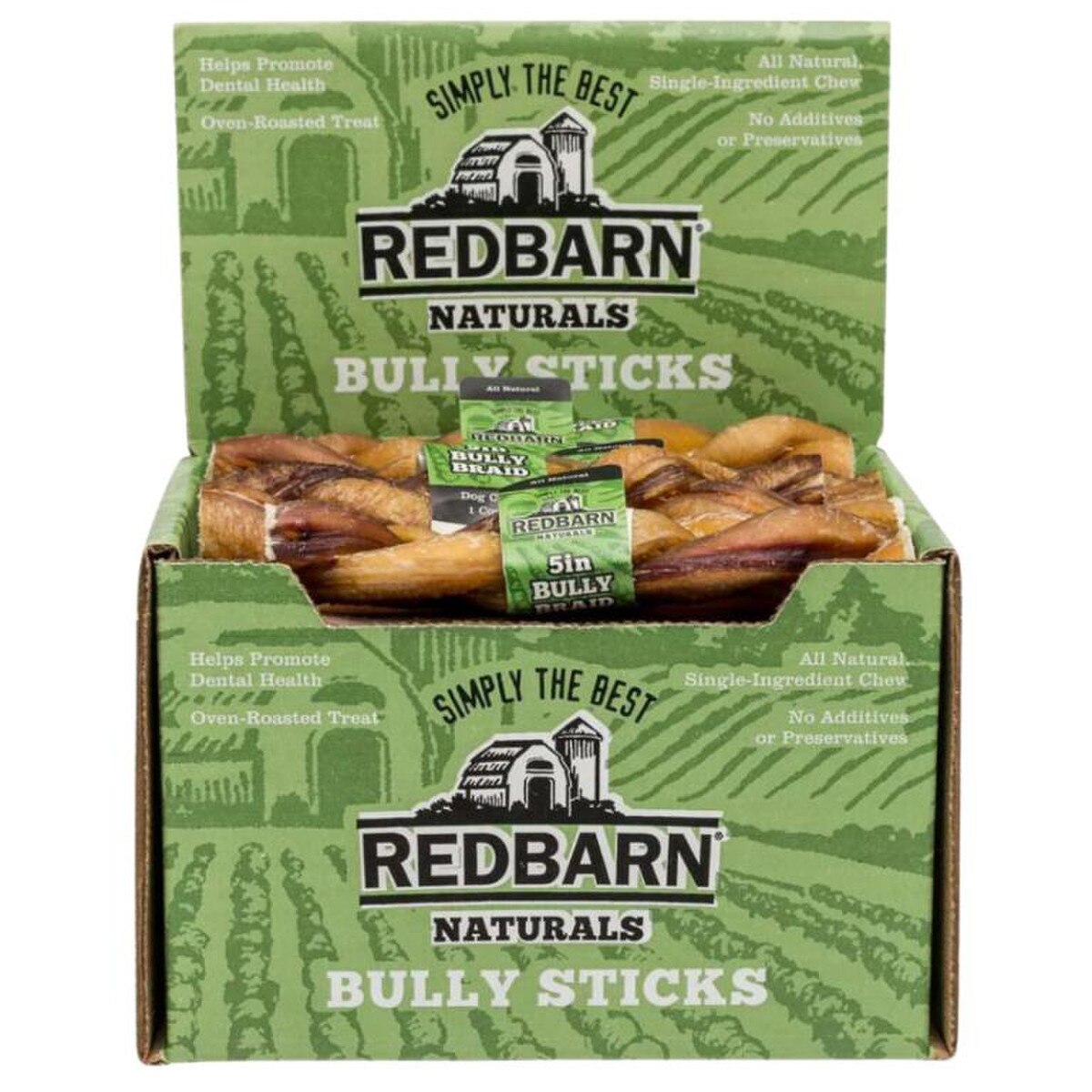 Braided Bully Sticks 5"