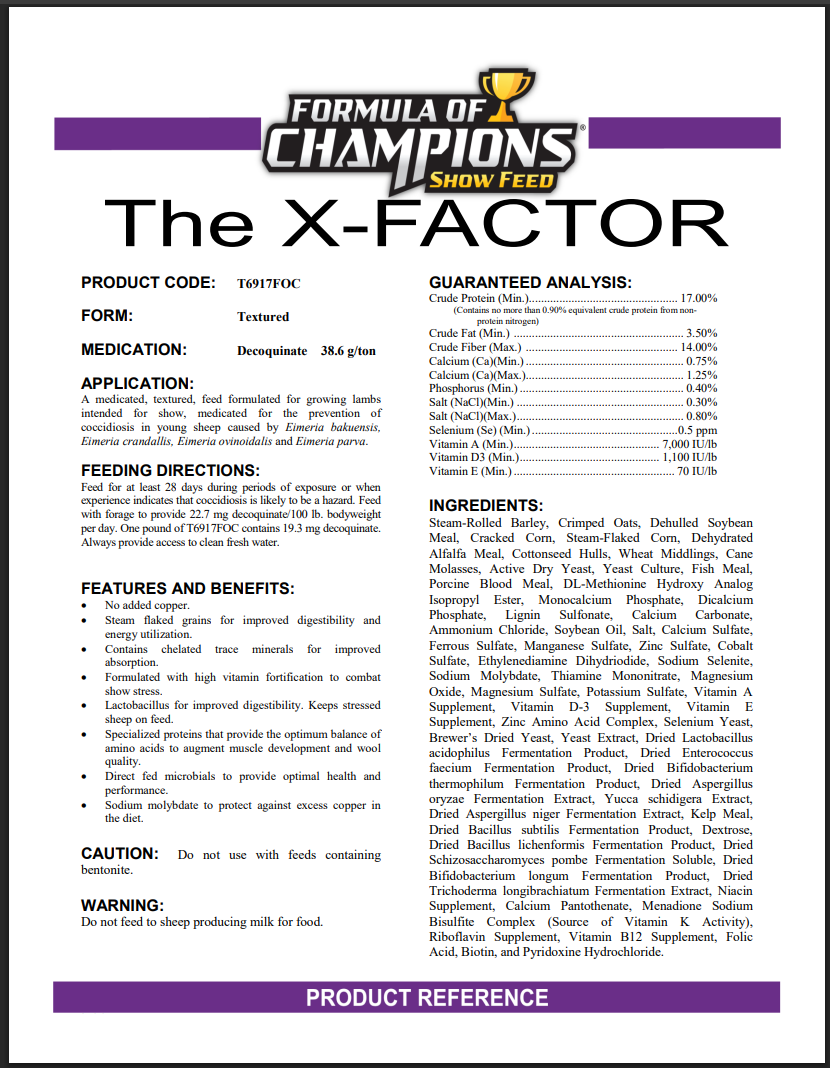 X-Factor Dx 38.6 TXT