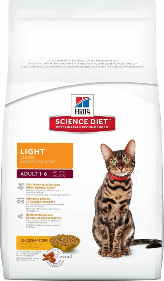 Adult Light Cat Food - 7 lb