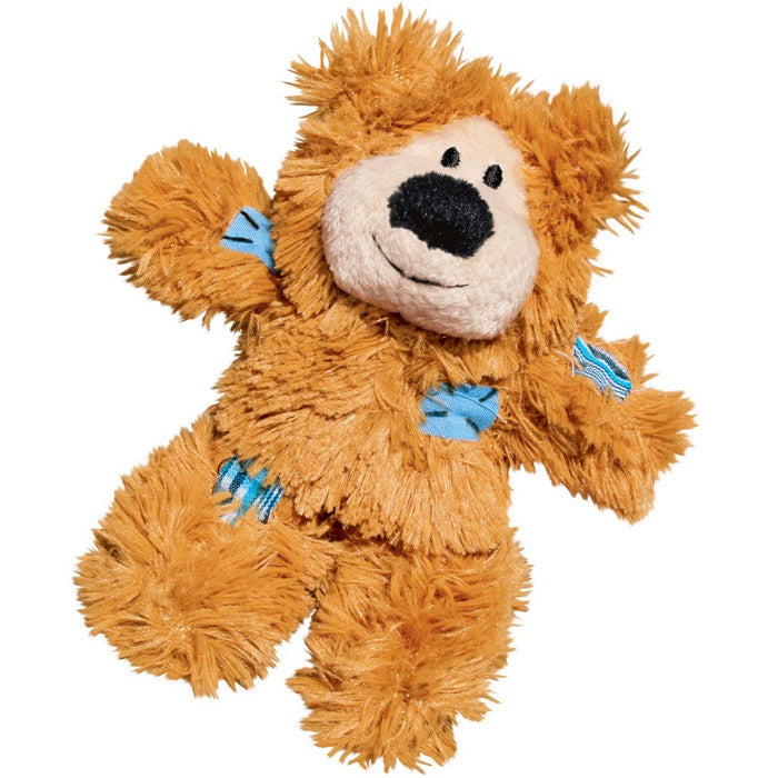 Patchwork Bear Cat Toy