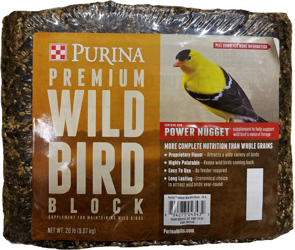 Wild Bird Block - 20 lbs