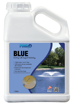 Blue Pond Dye