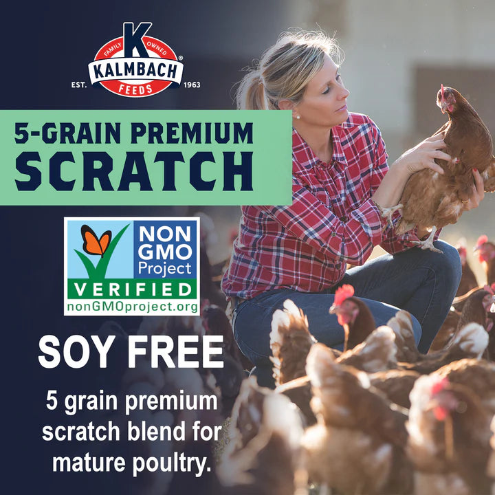 Non-GMO Soy Free Scratch Grain
