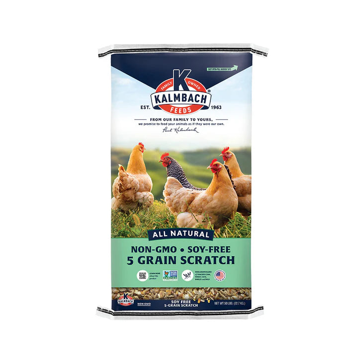 Non-GMO Soy Free Scratch Grain