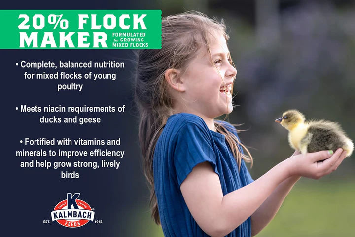 NonGMO Flock Maker Crumbles