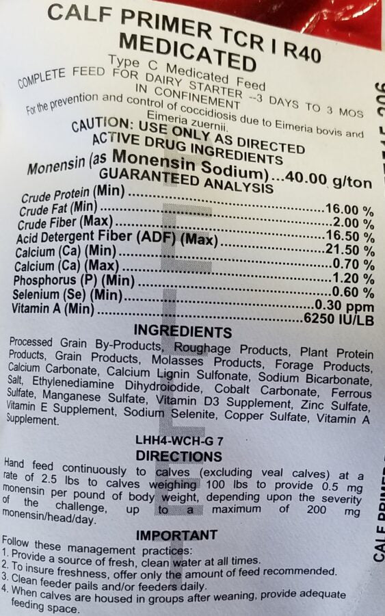Calf Primer TCR I R40 - 50 lb